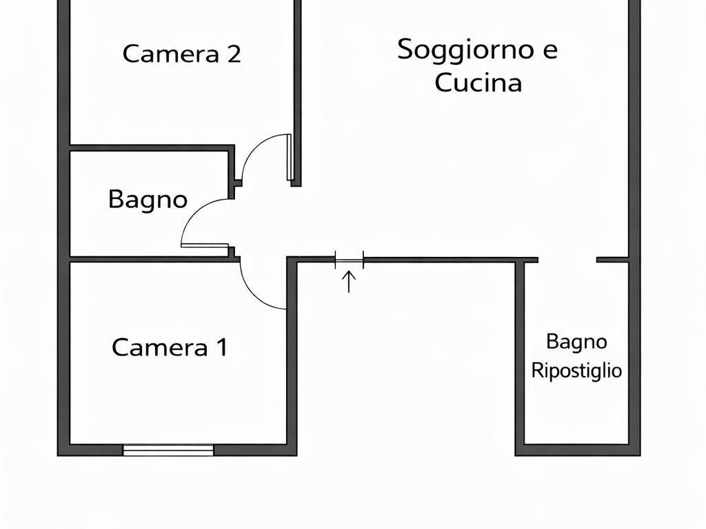 appartamento in vendita a Valsamoggia in zona Bazzano