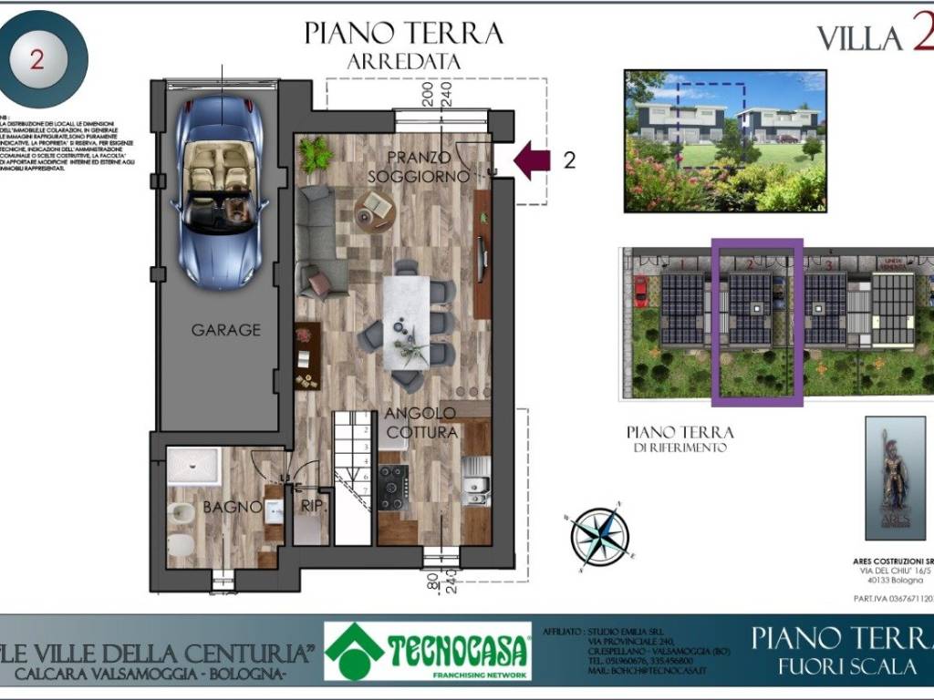 casa indipendente in vendita a Valsamoggia in zona Calcara