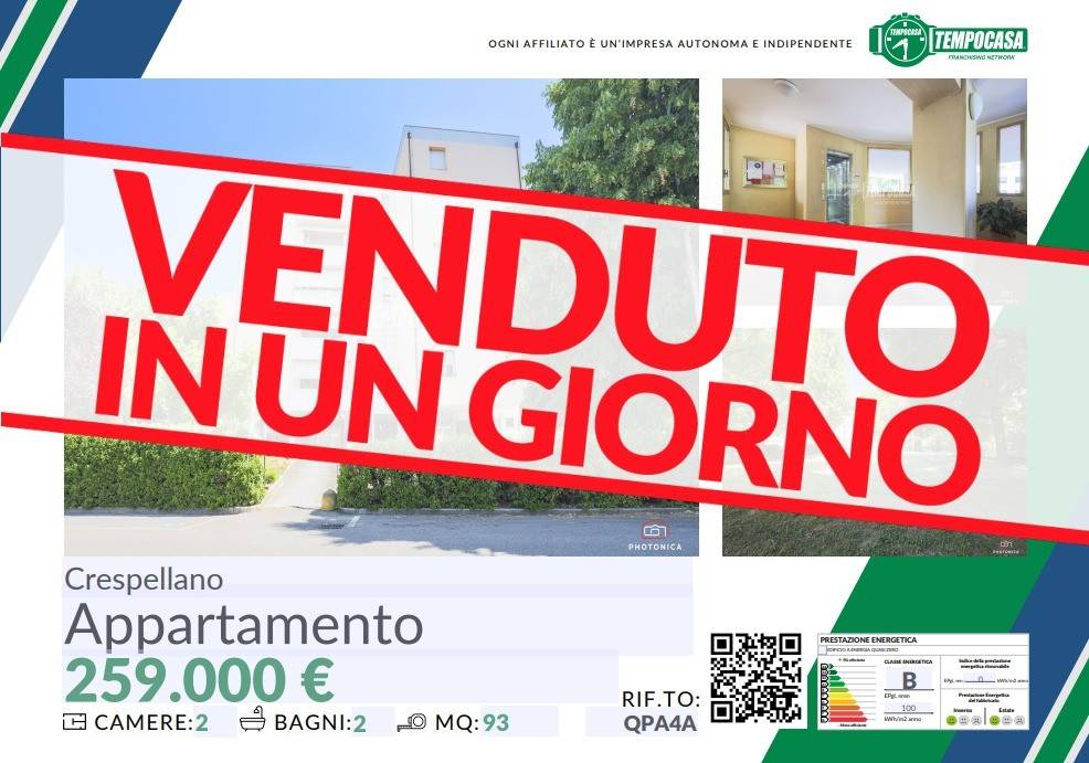 appartamento in vendita a Valsamoggia in zona Crespellano