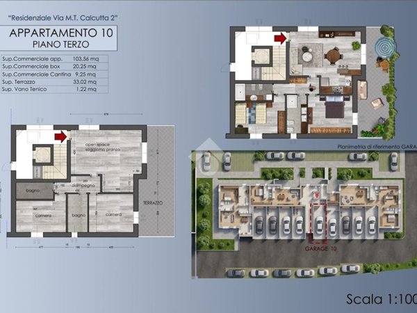 appartamento in vendita a Valsamoggia in zona Crespellano