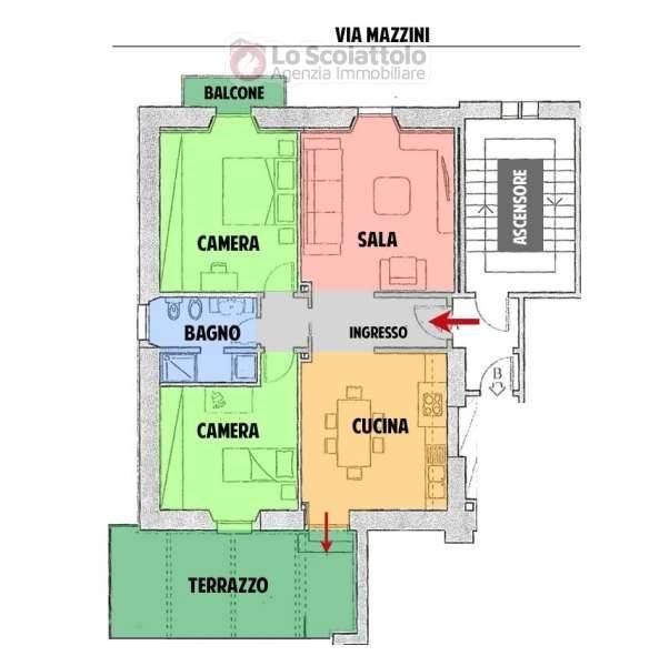 appartamento in vendita ad Alto Reno Terme