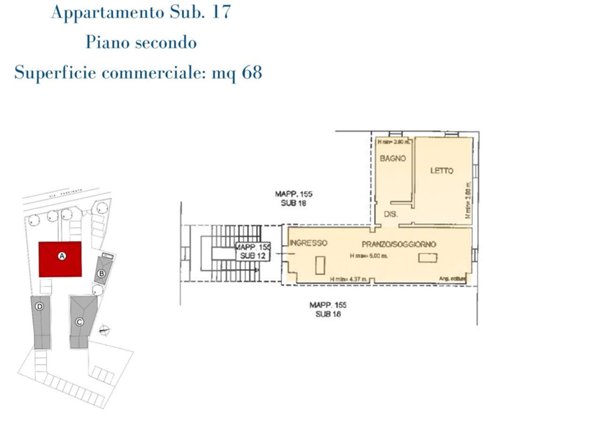 appartamento in vendita ad Argenta in zona Santa Maria Codifiume