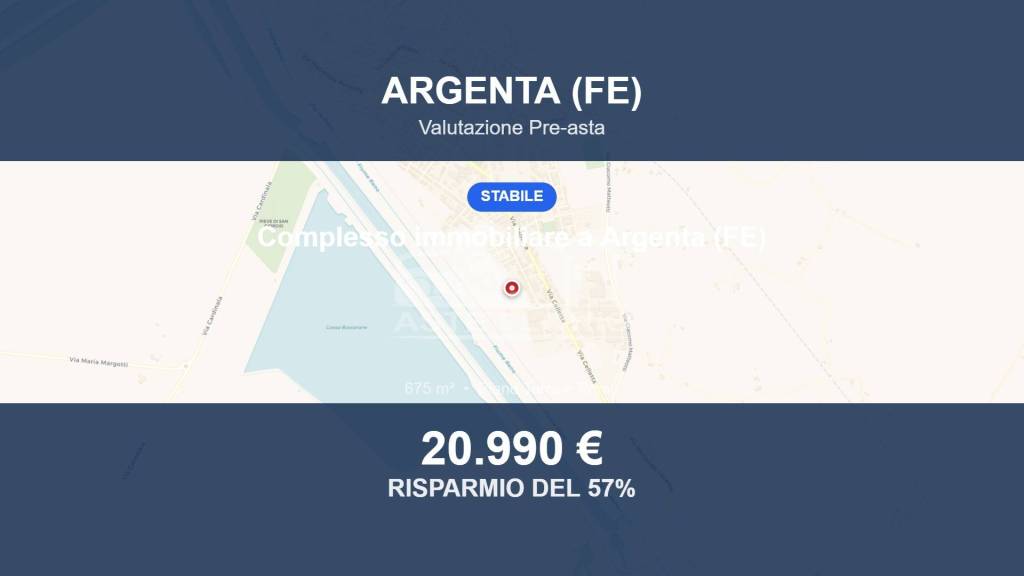 appartamento in vendita ad Argenta in zona Traghetto