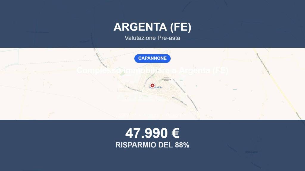 locale commerciale in vendita ad Argenta in zona Consandolo