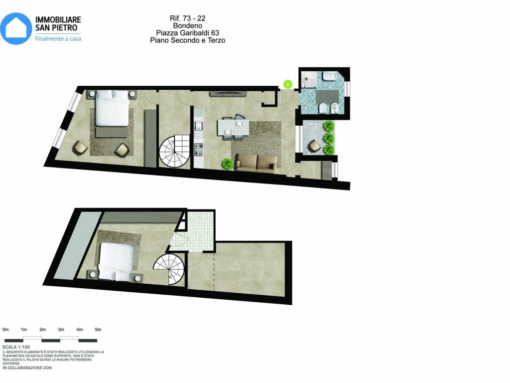 appartamento in vendita a Bondeno