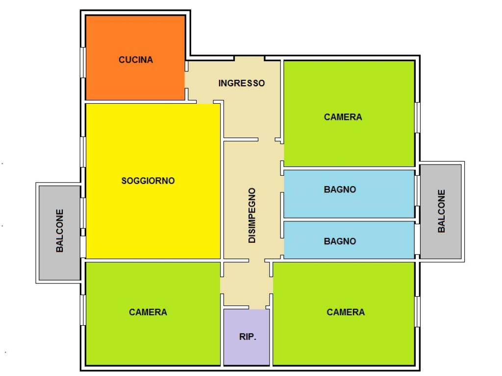 appartamento in vendita a Cento