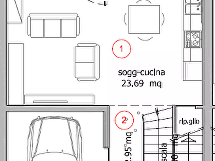 casa indipendente in vendita a Cento in zona Casumaro