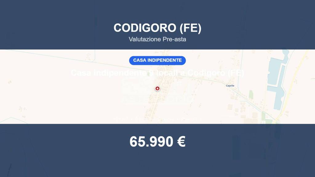 casa indipendente in vendita a Codigoro in zona Pontelangorino