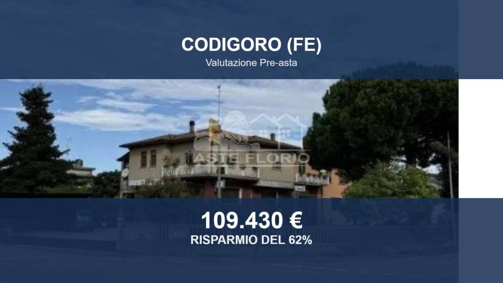 appartamento in vendita a Codigoro in zona Pontemaodino
