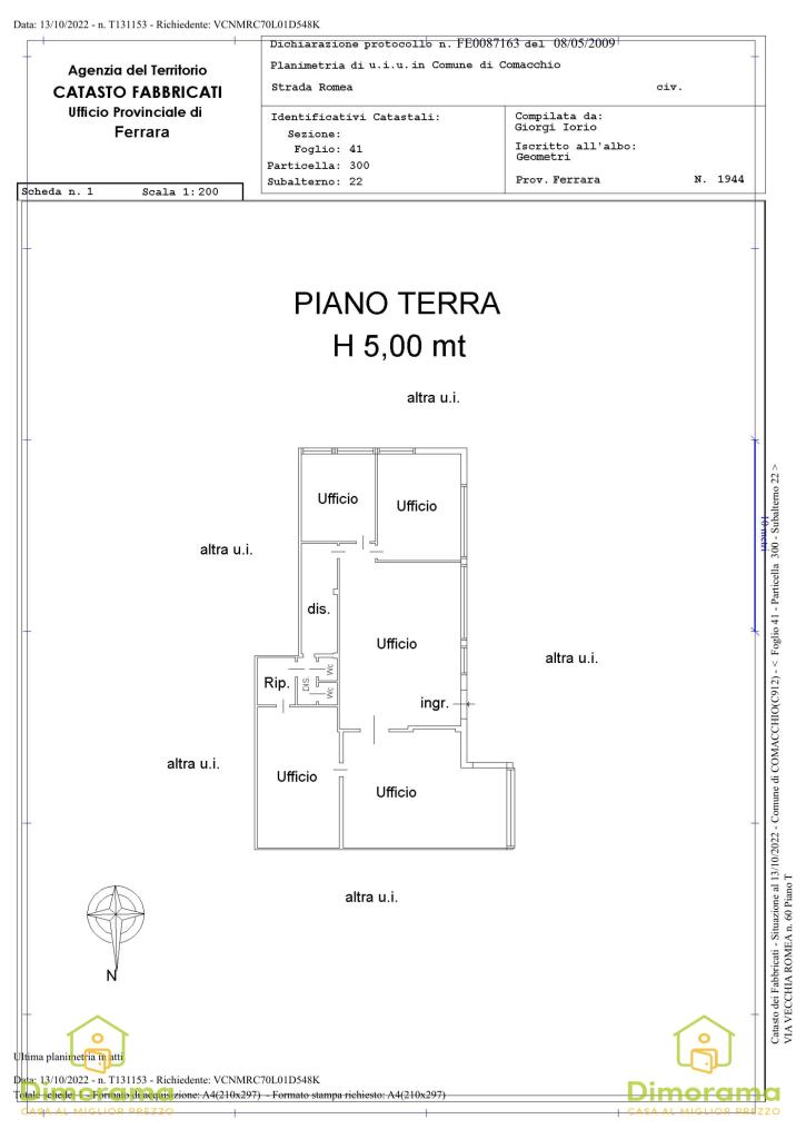 appartamento in vendita a Comacchio in zona San Giuseppe