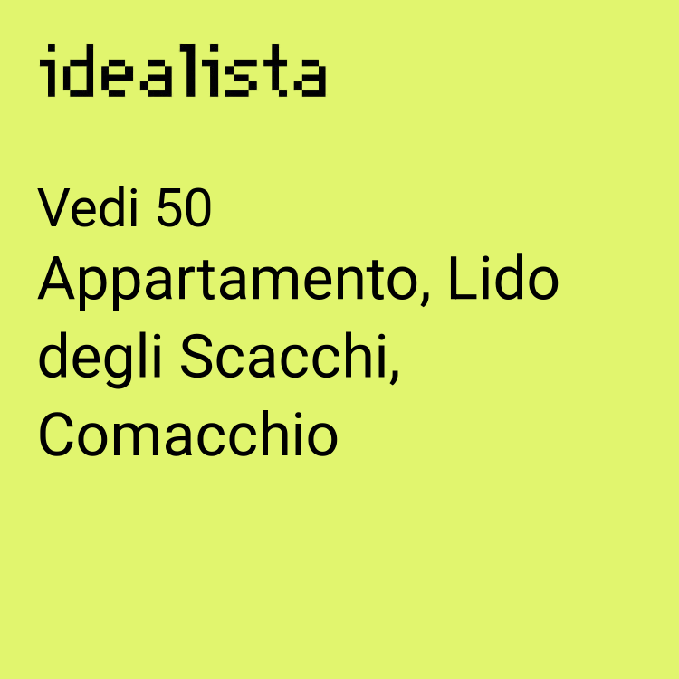 appartamento in vendita a Comacchio in zona Lido degli Scacchi