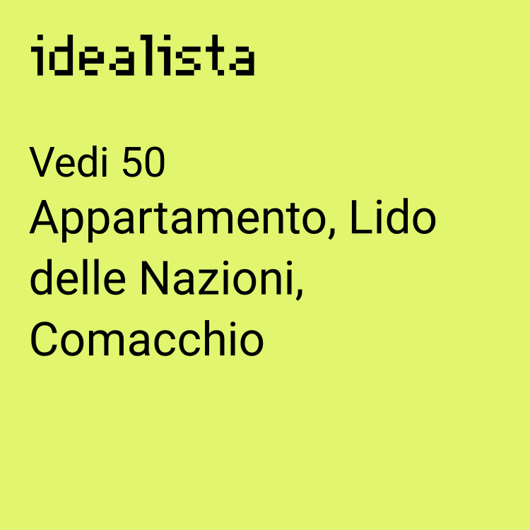 appartamento in vendita a Comacchio in zona Lido delle Nazioni