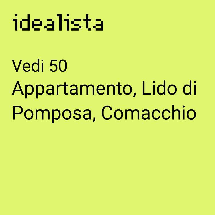appartamento in vendita a Comacchio in zona Lido di Pomposa