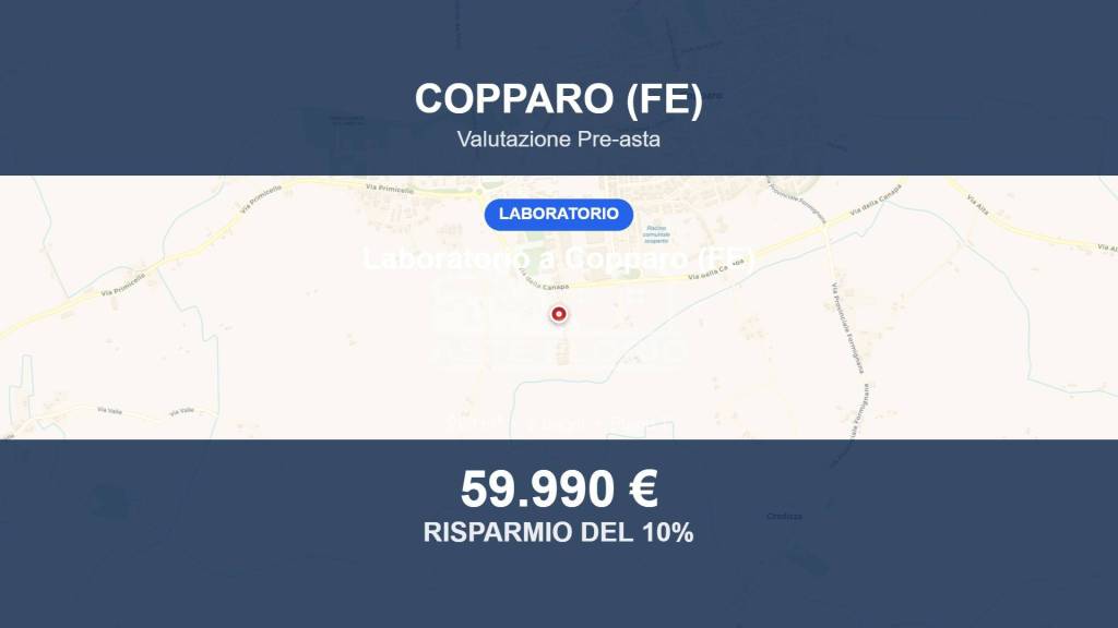 negozio in vendita a Copparo