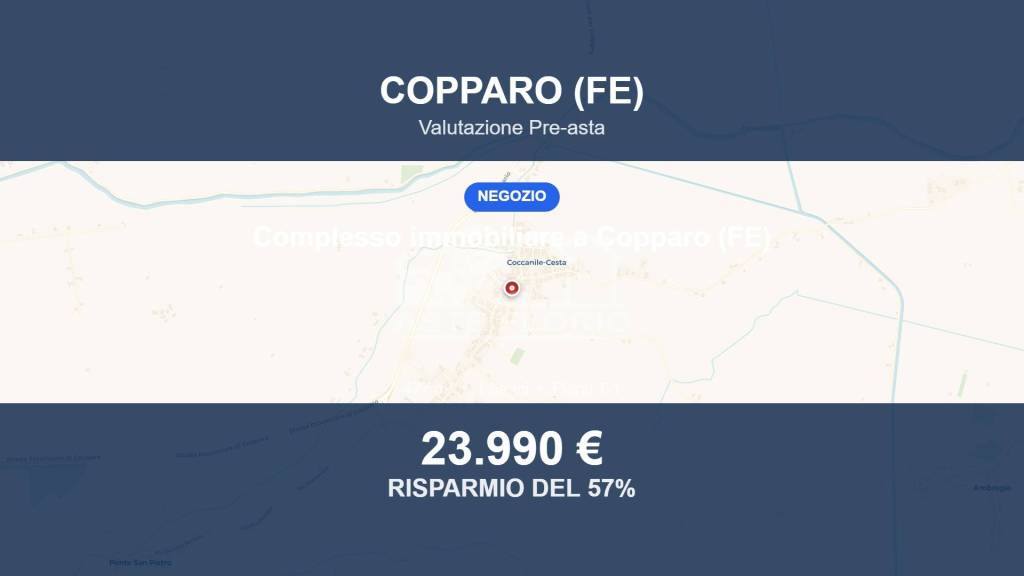 negozio in vendita a Copparo