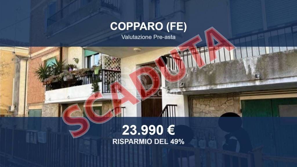 appartamento in vendita a Copparo in zona Coccanile-Cesta