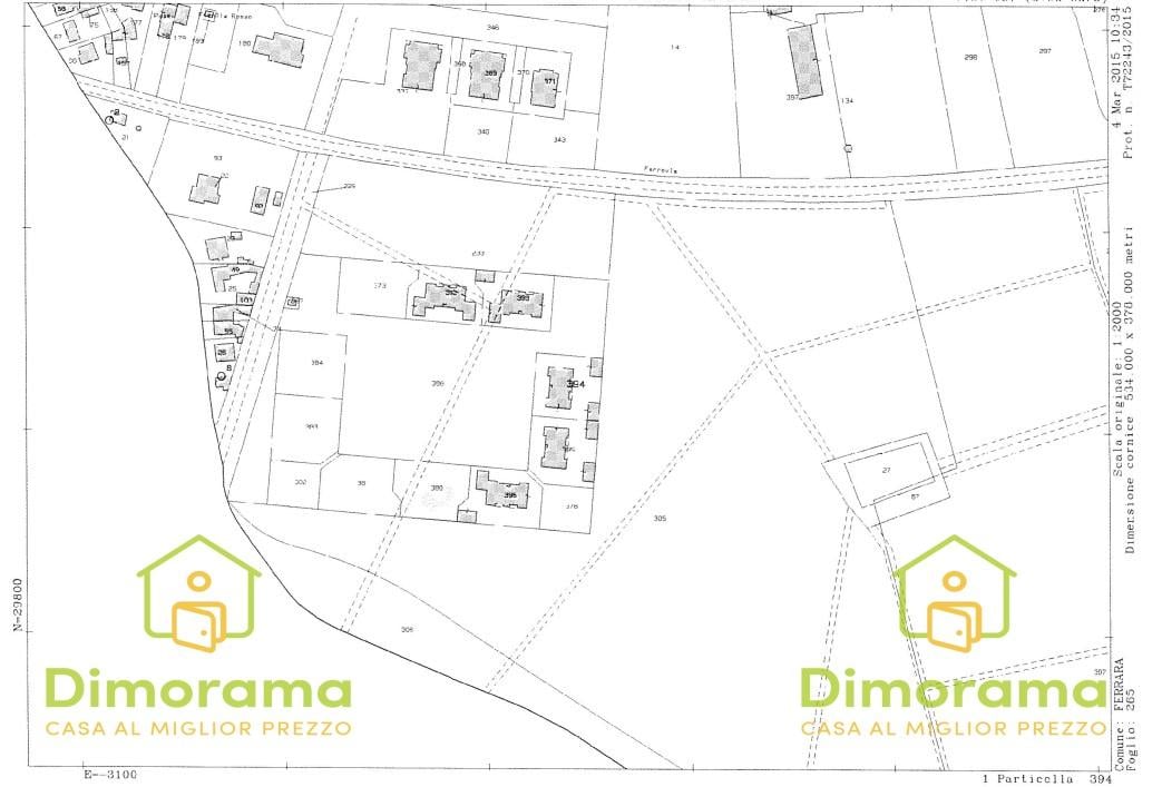 terreno edificabile in vendita a Ferrara in zona Cona
