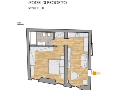 appartamento in vendita a Ferrara in zona Centro Storico