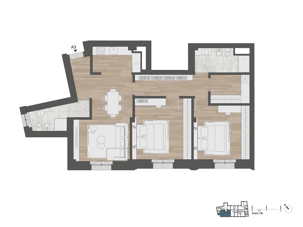 appartamento in vendita a Ferrara