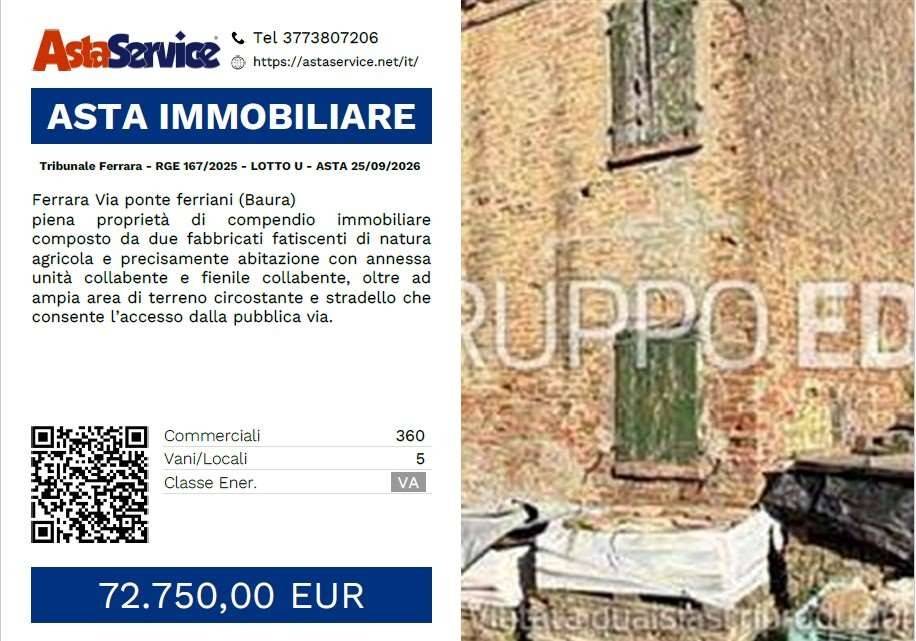 appartamento in vendita a Ferrara
