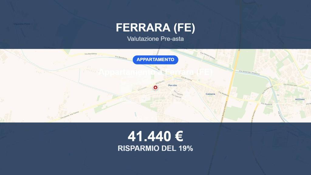 appartamento in vendita a Ferrara in zona Centro Storico