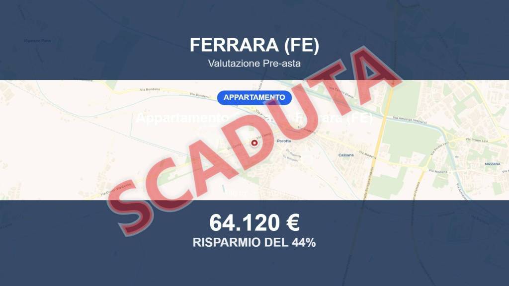 appartamento in vendita a Ferrara in zona Centro Storico