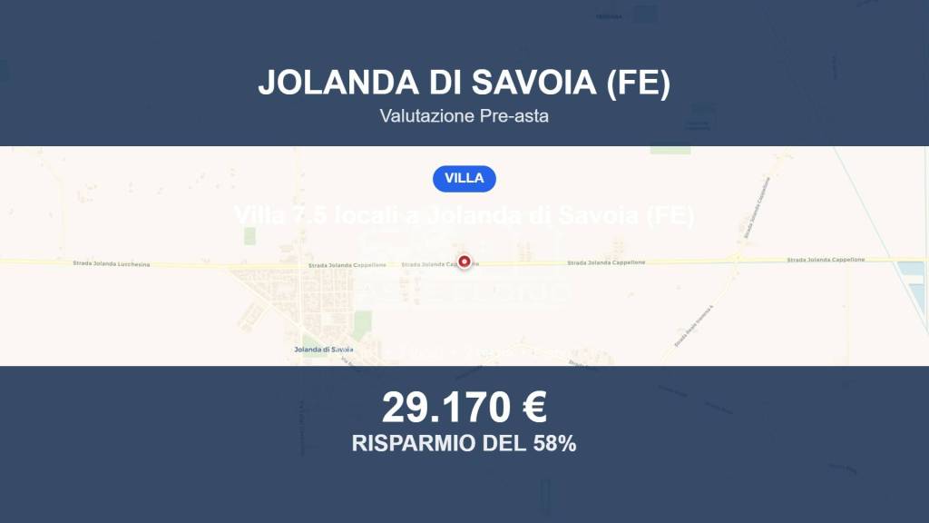 casa indipendente in vendita a Jolanda di Savoia