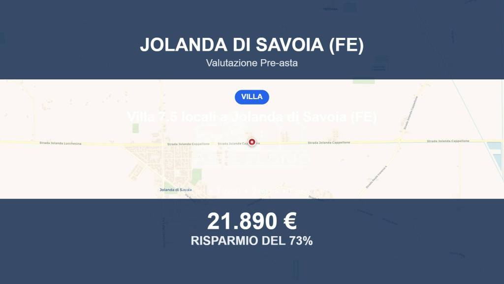 casa indipendente in vendita a Jolanda di Savoia