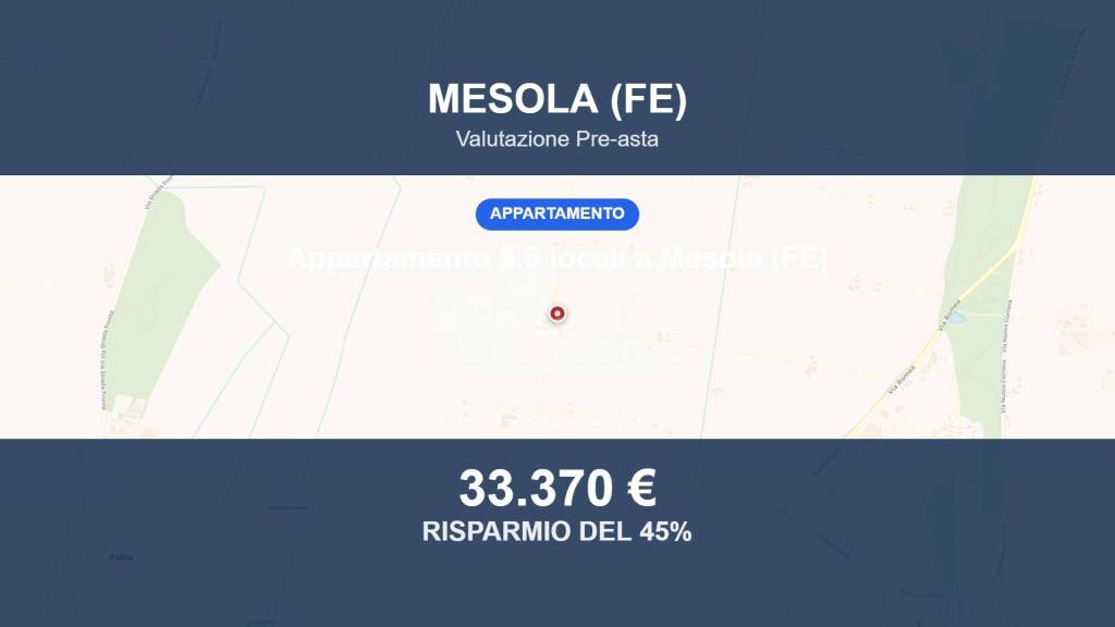 appartamento in vendita a Mesola in zona Santa Giustina