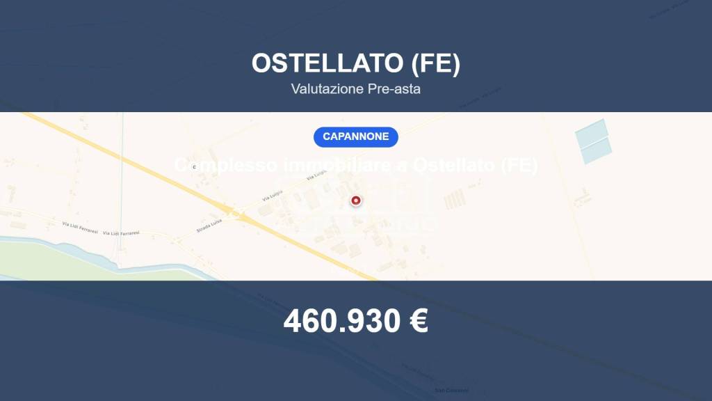locale commerciale in vendita ad Ostellato in zona San Giovanni