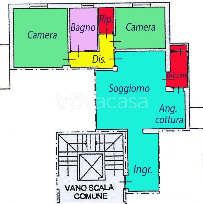 appartamento in vendita a Poggio Renatico in zona Gallo