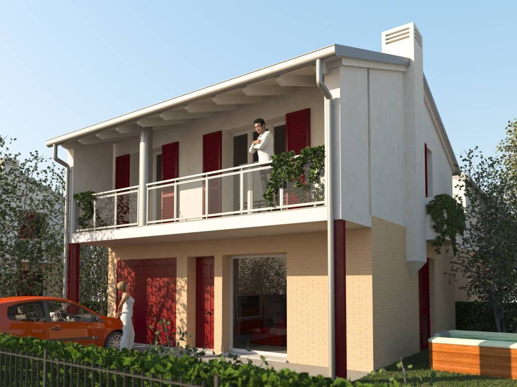 casa indipendente in vendita a Poggio Renatico in zona Chiesa Nuova