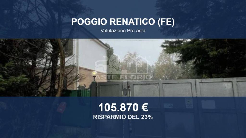 casa indipendente in vendita a Poggio Renatico in zona Chiesa Nuova