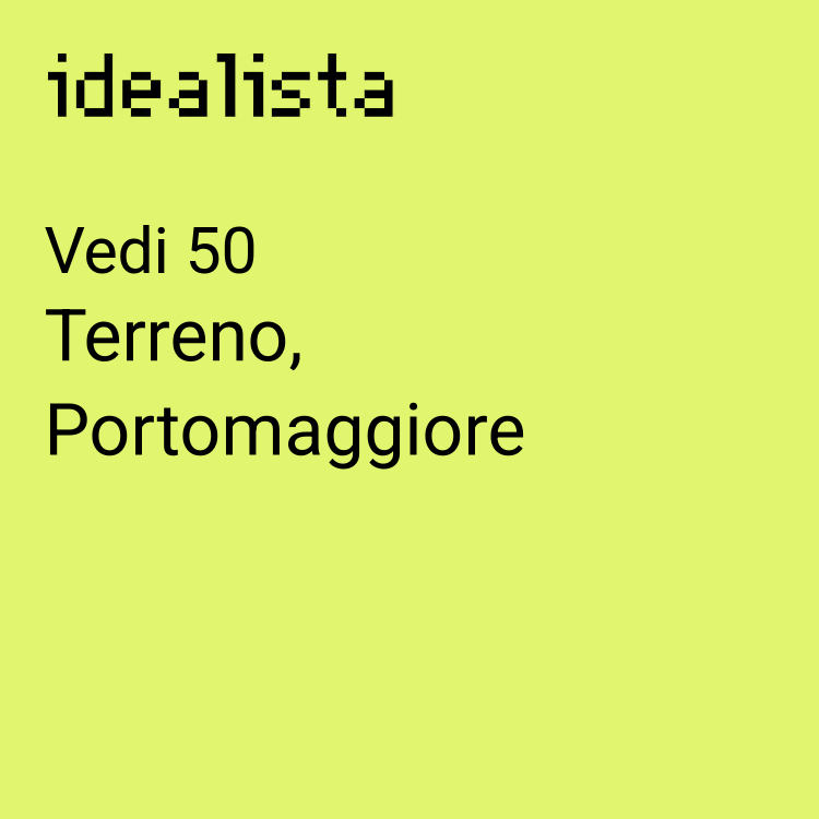 terreno edificabile in vendita a Portomaggiore