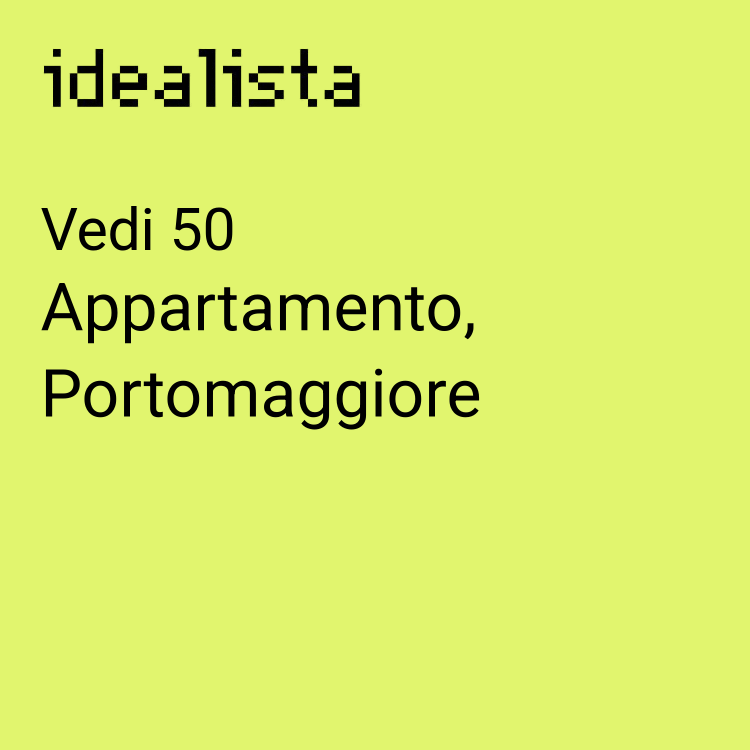 appartamento in vendita a Portomaggiore in zona Quartiere