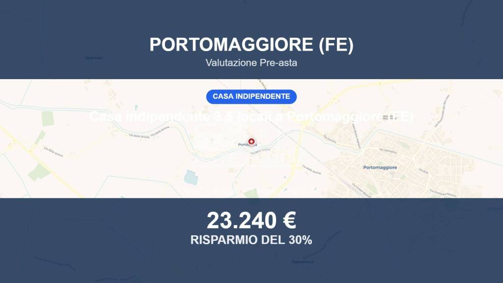 casa indipendente in vendita a Portomaggiore in zona Portorotta