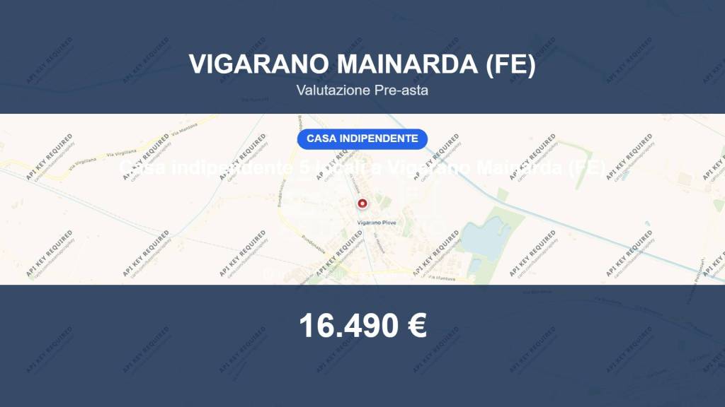 casa indipendente in vendita a Vigarano Mainarda