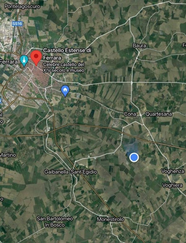 casa indipendente in vendita a Voghiera in zona Gualdo