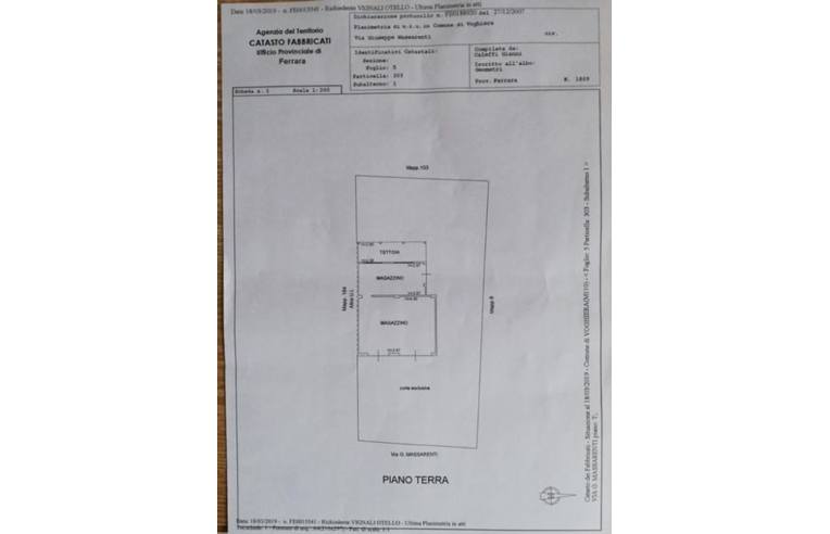 appartamento in vendita a Voghiera in zona Ducentola