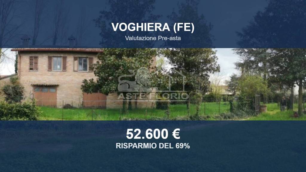 casa indipendente in vendita a Voghiera in zona Gualdo