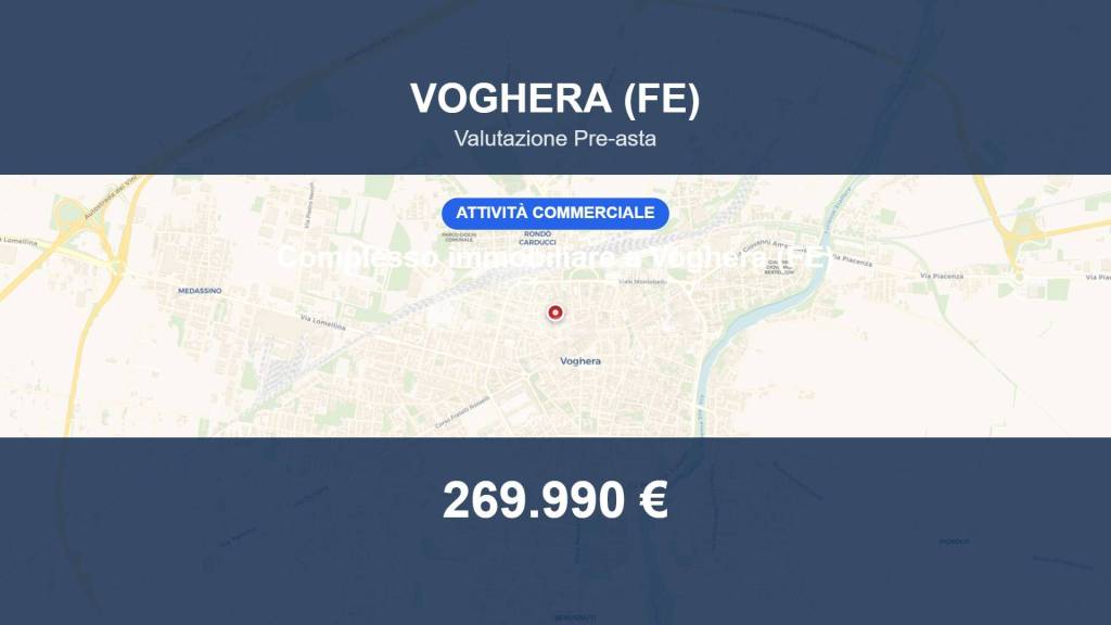 appartamento in vendita a Voghiera in zona Ducentola