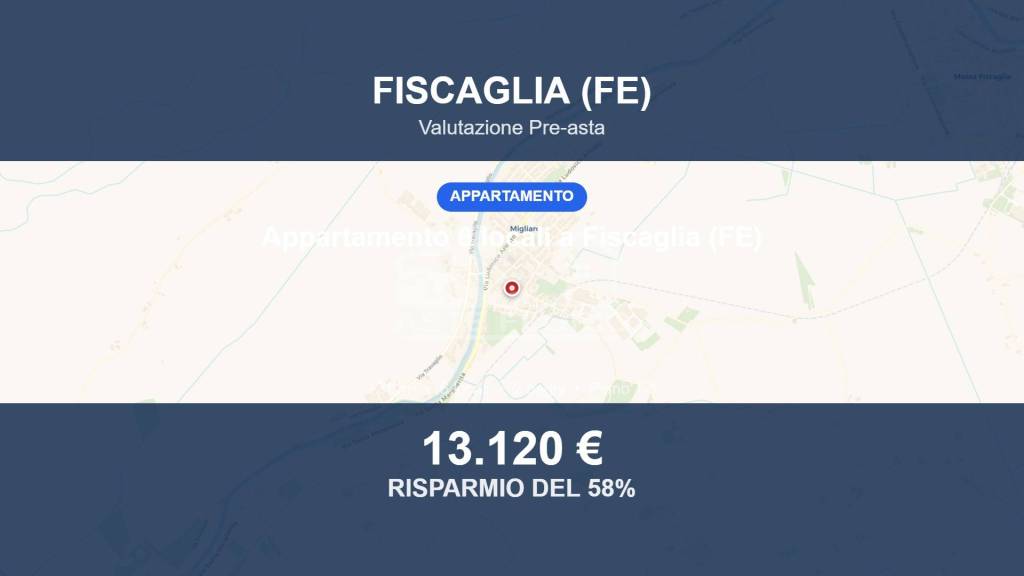 appartamento in vendita a Fiscaglia in zona Migliaro