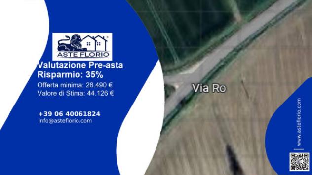 terreno agricolo in vendita a Riva del Po in zona Ro