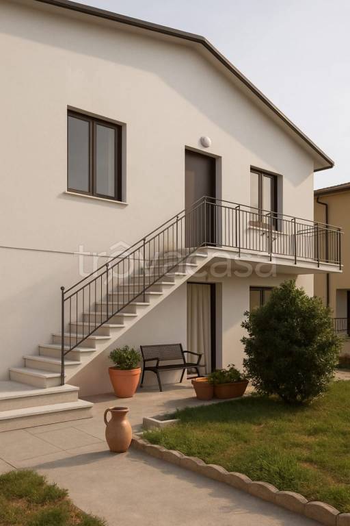 casa indipendente in vendita a Riva del Po in zona Berra