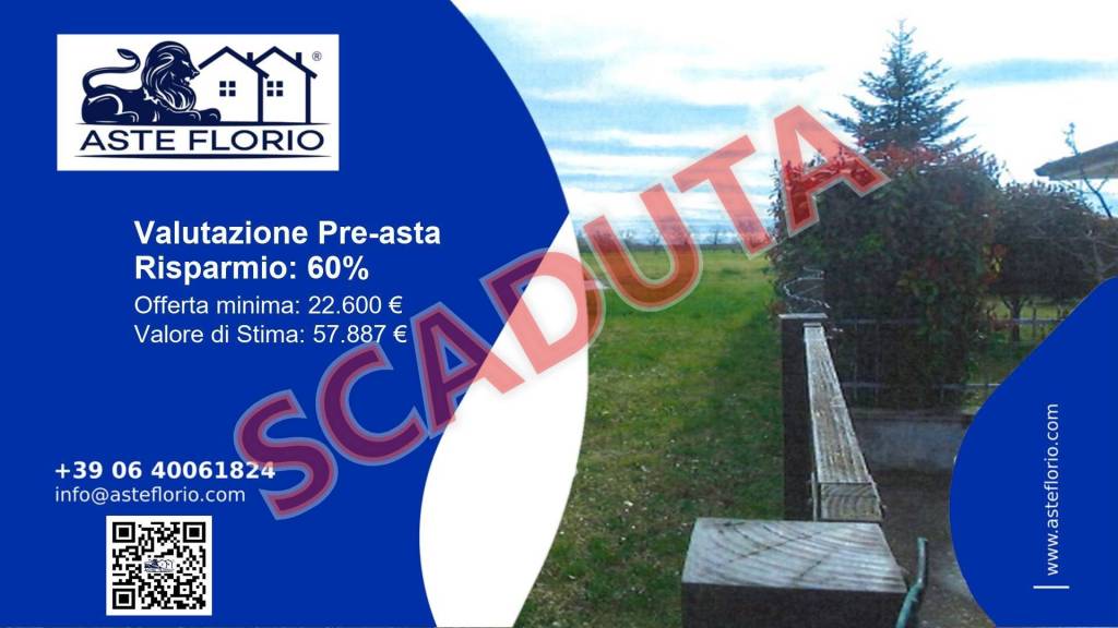 terreno edificabile in vendita a Riva del Po in zona Ro