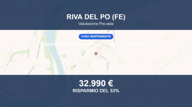 casa indipendente in vendita a Riva del Po in zona Ro