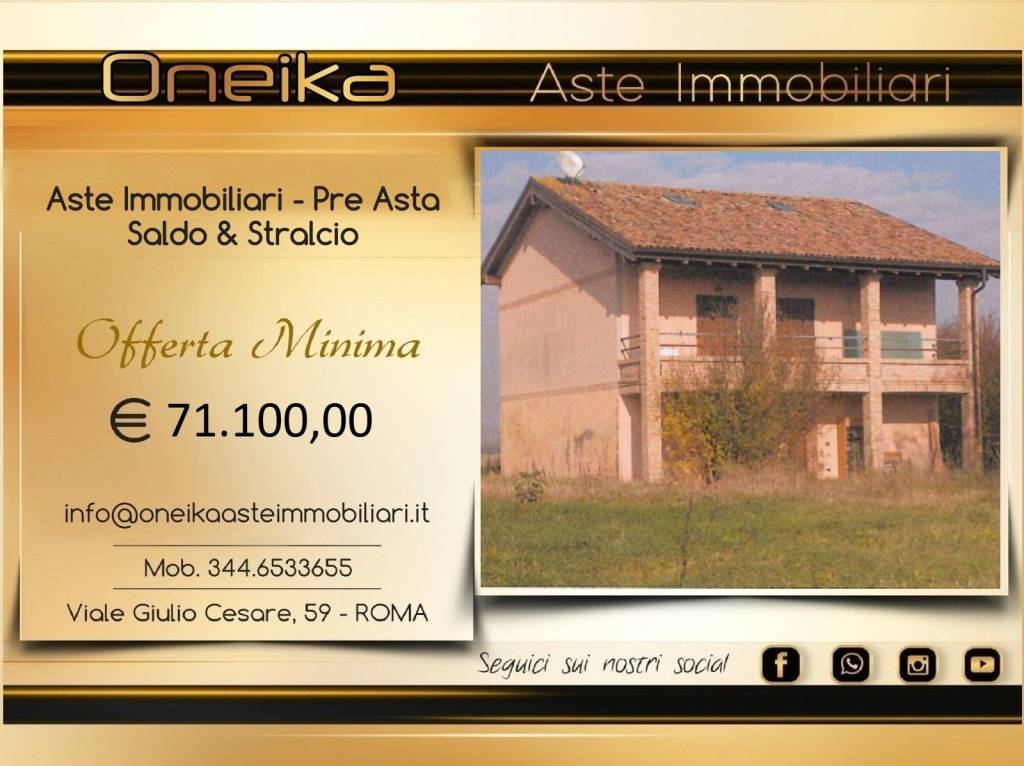 appartamento in vendita a Riva del Po in zona Cologna