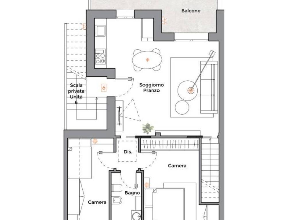 appartamento in vendita a Tresignana