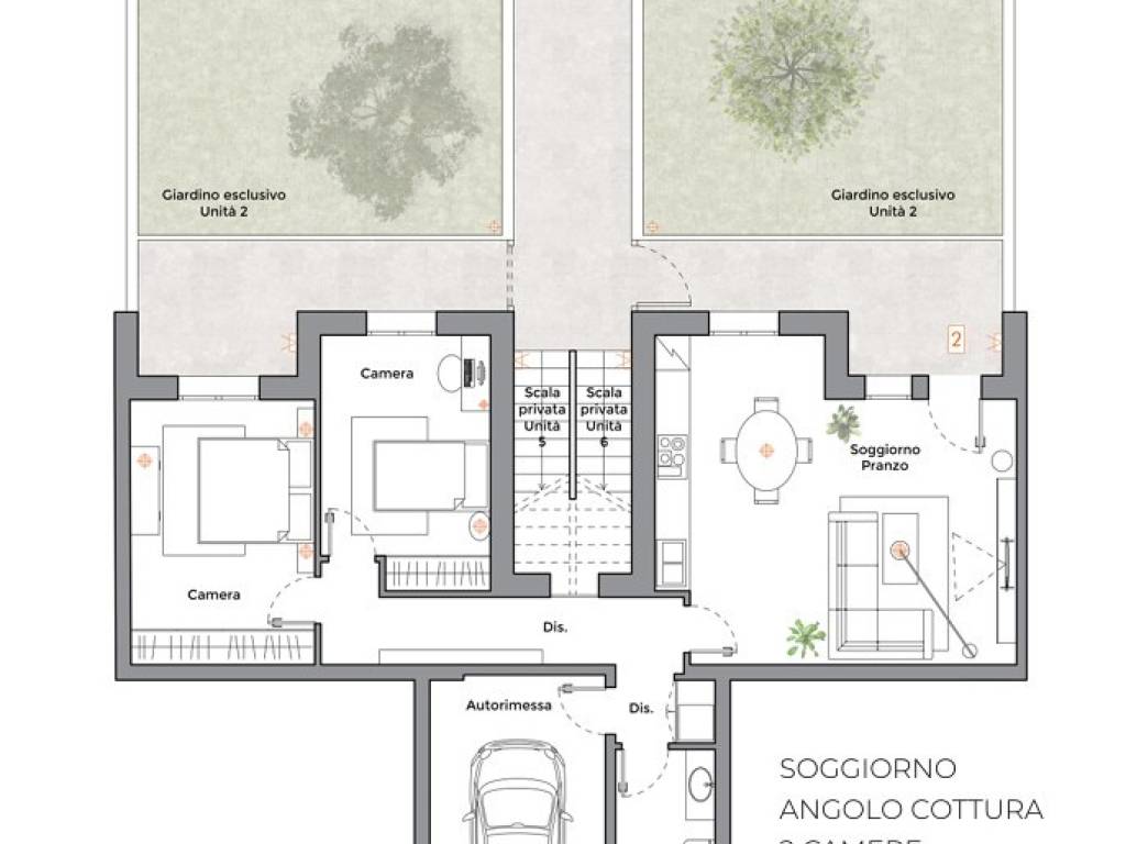 appartamento in vendita a Tresignana