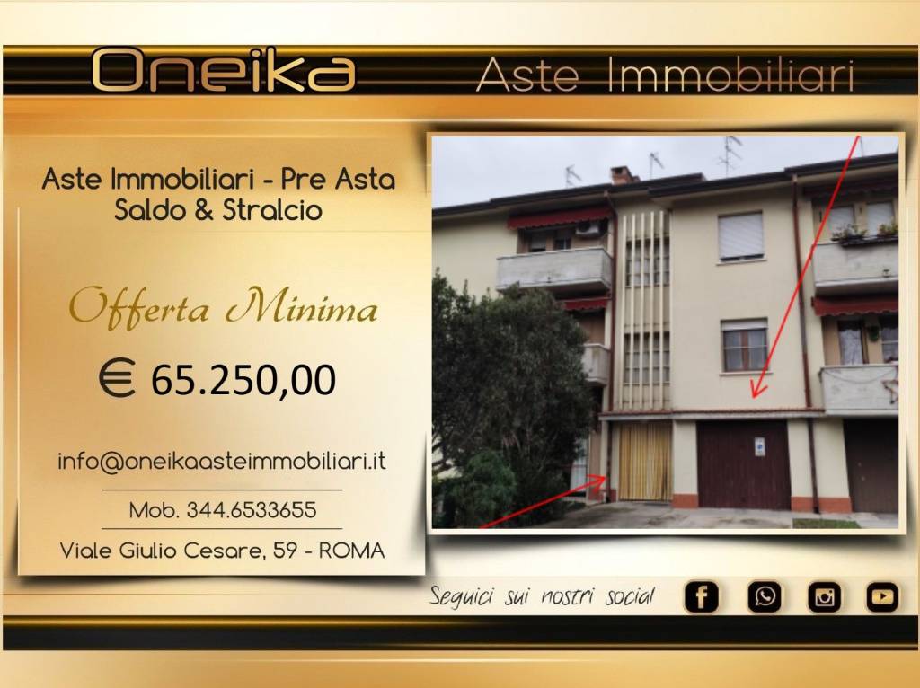 appartamento in vendita a Tresignana in zona Tresigallo